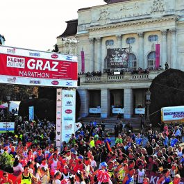Die Laufmesse beim Hervis Graz Murpark ist eröffnet