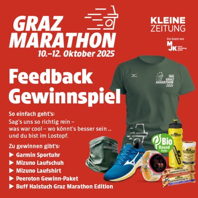 Graz Marathon Feedbackaktion 2025